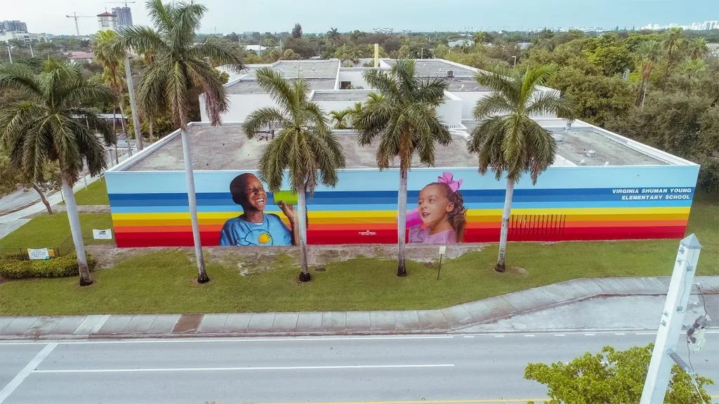 Voices of Joy — mural by Carmo (Fabio Onrack) in Fort Lauderdale, FL
